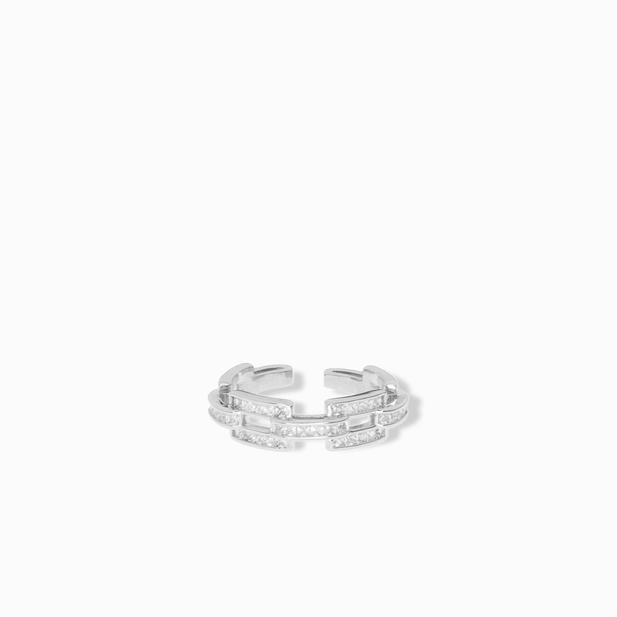 pave link adjustable ring